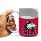 Northern Illinois University 15oz Coffee Mug “ Waves Design
