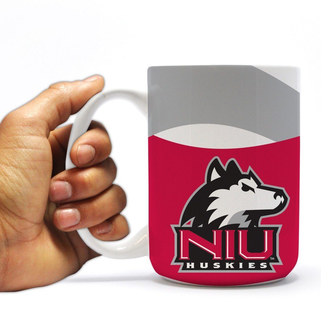 Northern Illinois University 15oz Coffee Mug “ Waves Design