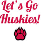 Northern Illinois University Rally Towel (Set of 3) - Let's Go Huskies