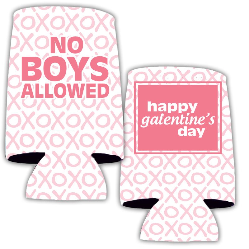No Boys Allowed Galentine's Day Slim Can Coolers (13826)