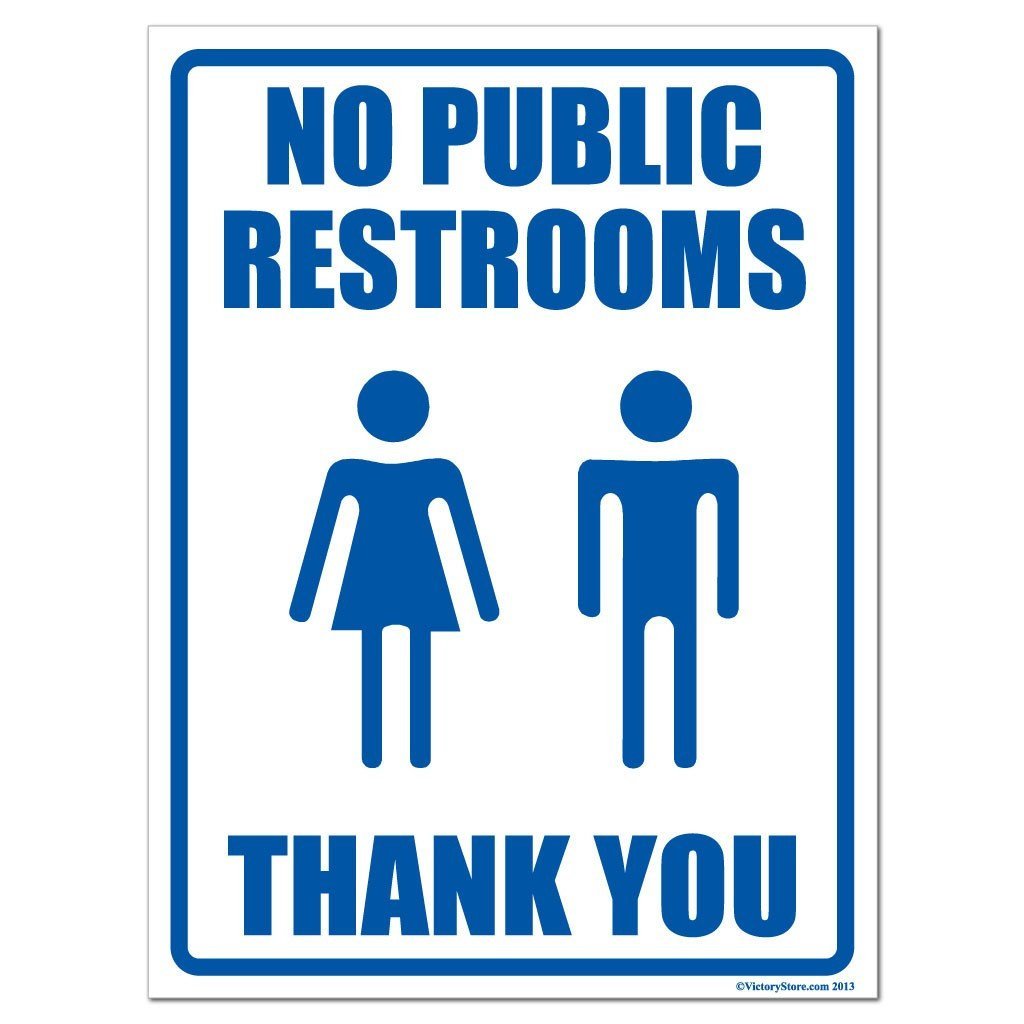 no-public-restrooms-sign-or-sticker-victorystore-victorystore-com for Free Printable No Public Restroom Sign No Public Restrooms Sign or Sticker | VictoryStore – VictoryStore.com for Free Printable No Public Restroom Sign