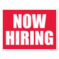 Now Hiring Sign or Sticker - #1