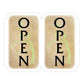 Open 3D Window Sign Design 1
