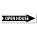 Open House Sign Rider | Real Estate Riders | Arrow – VictoryStore.com