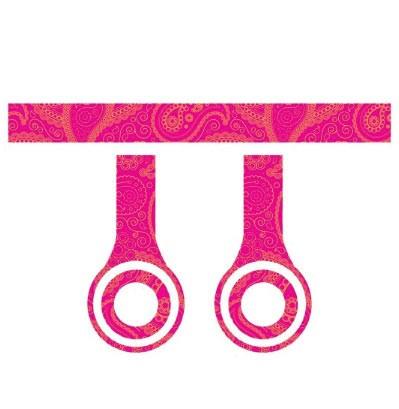 Orange and Pink Skins for Beats Solo HD Headphones Set of 3 Patterns - FREE SHIPPING