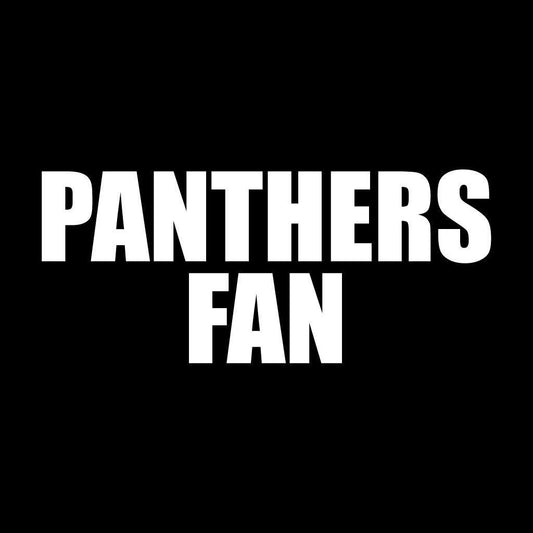 Panthers Fan Black Folding Camping Chair with Carry Bag