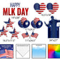 Patriotic Happy MLK Day Yard Card (19989)