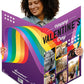 Personalized Jumbo 3 Foot Rainbow Valentine's Day Card