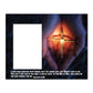 Galatians 2:20 Decorative Picture Frame - Holds 4x6 Photo