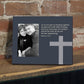 Hebrews 10:25 Decorative Picture Frame - Holds 4x6 Photo