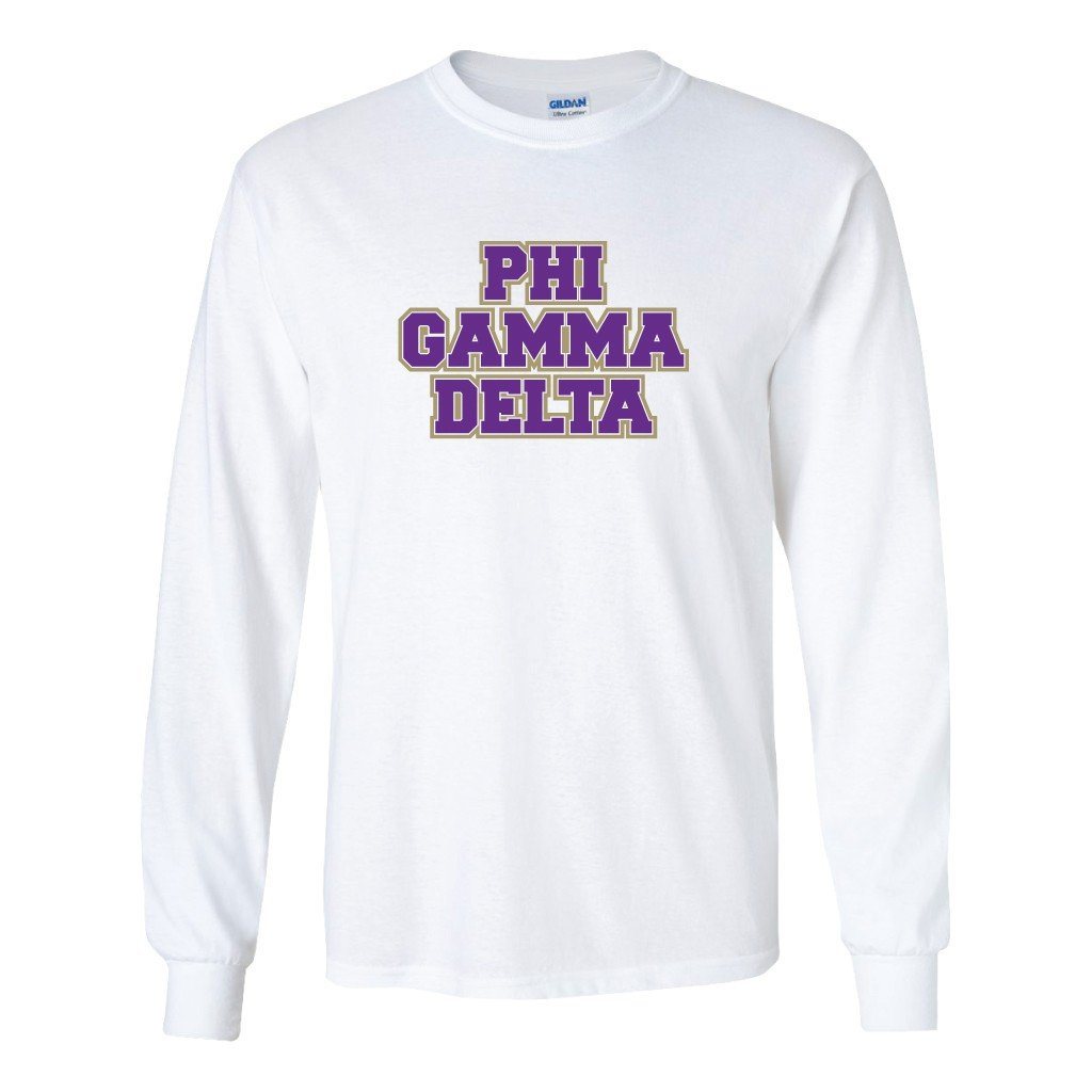 Phi Gamma Delta Long Sleeve T-Shirt - FREE SHIPPING