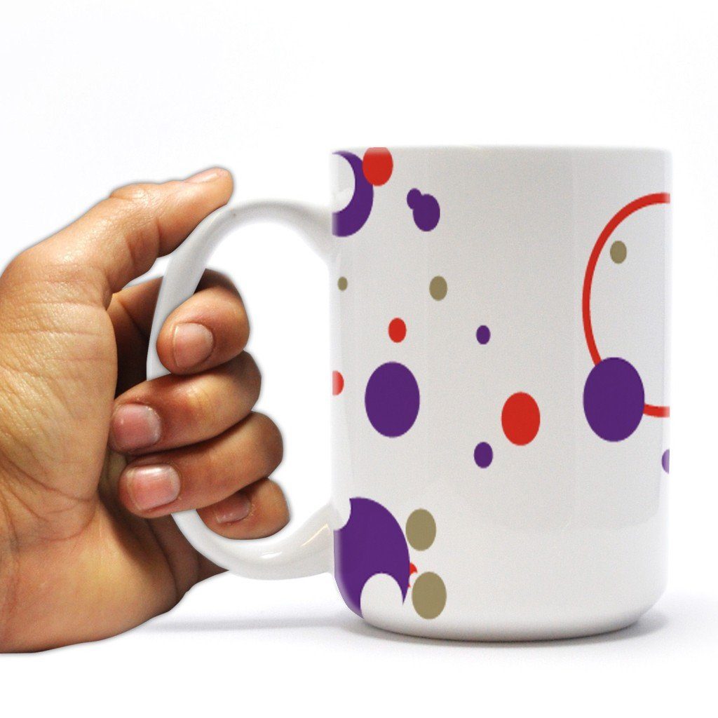 Phi Gamma Delta 15oz Coffee Mug Bubble Design