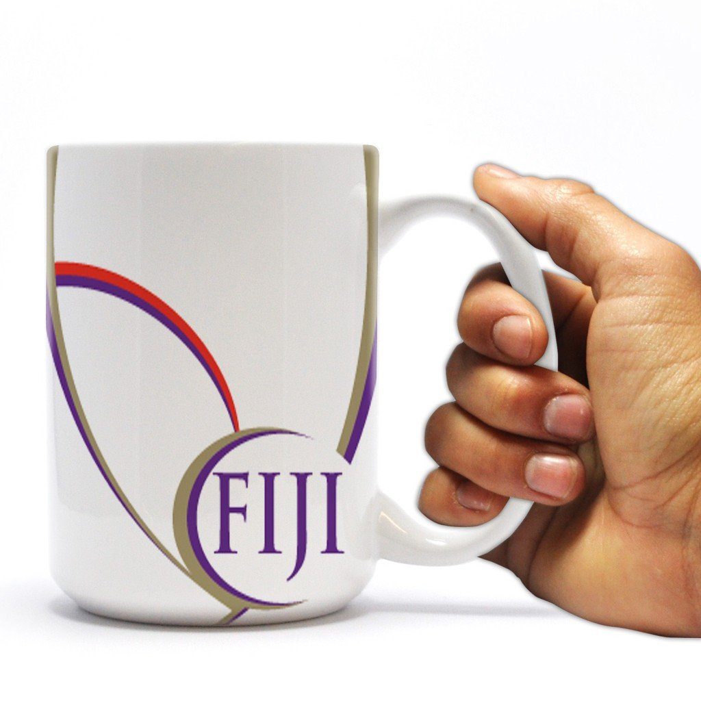 Phi Gamma Delta 15oz Coffee Mug Swoop Design