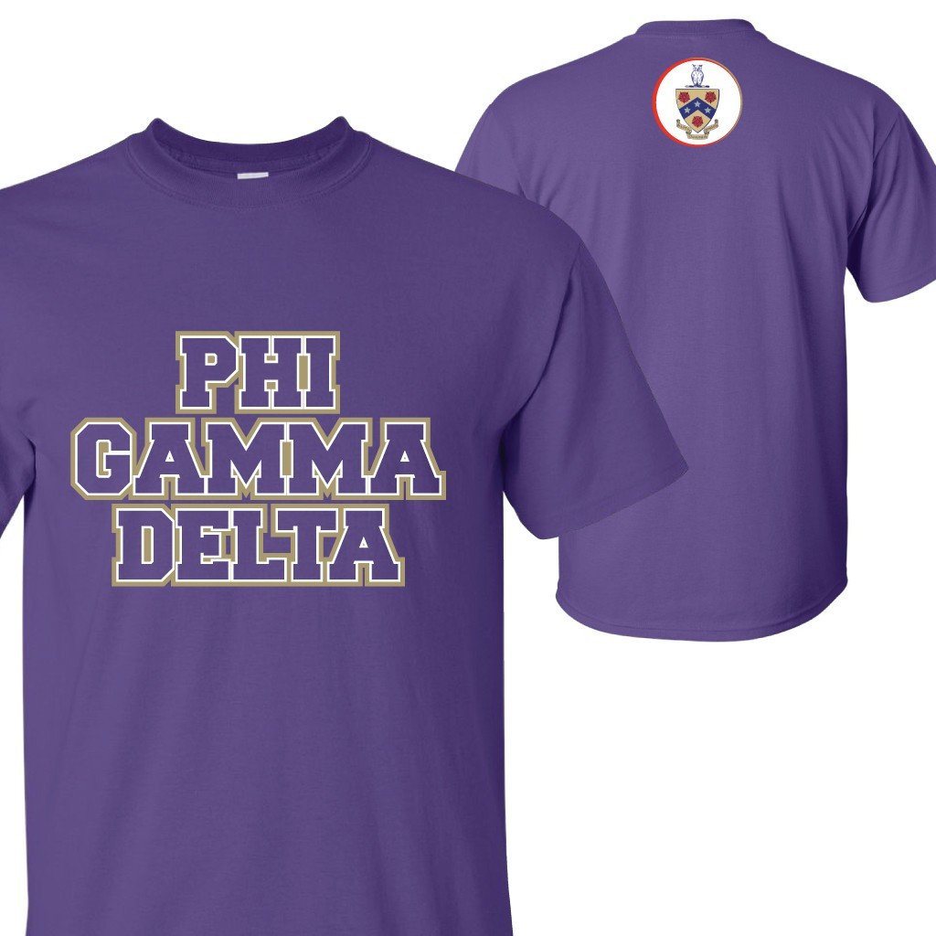 Victory Companies Phi Gamma Delta T Shirt VictoryStore White Large