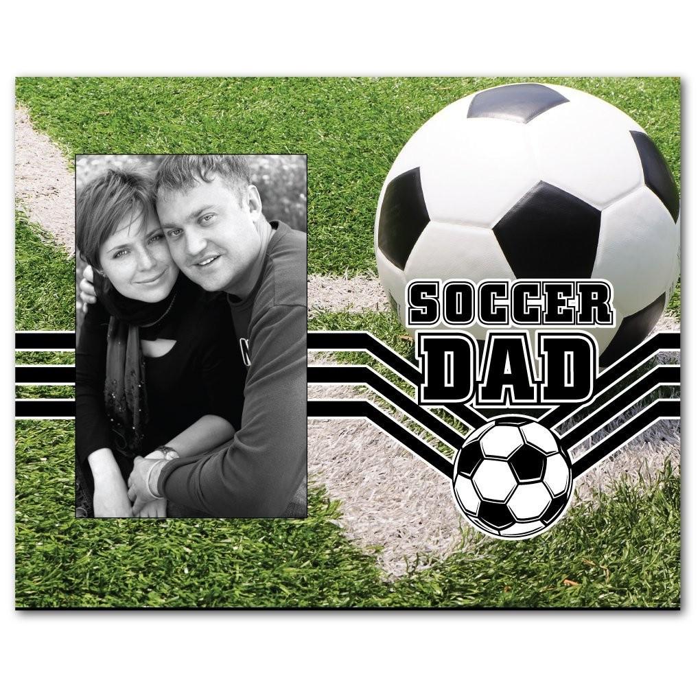 Soccer Dad Picture Frame - Holds 4x6 Photo