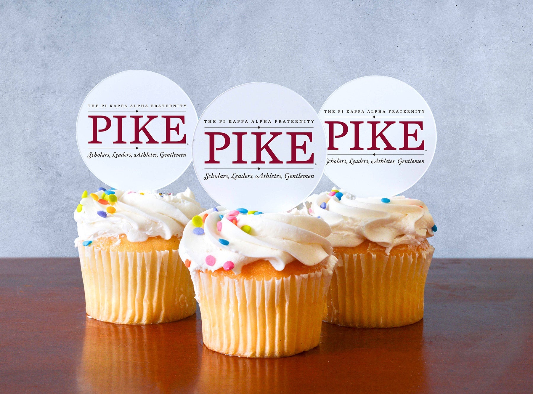 Pi Kappa Alpha Cupcake Toppers - Officially Licensed