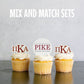 Pi Kappa Alpha Cupcake Toppers - Officially Licensed