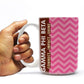 Pink Chevron Gamma Phi Beta 15oz Coffee Mug