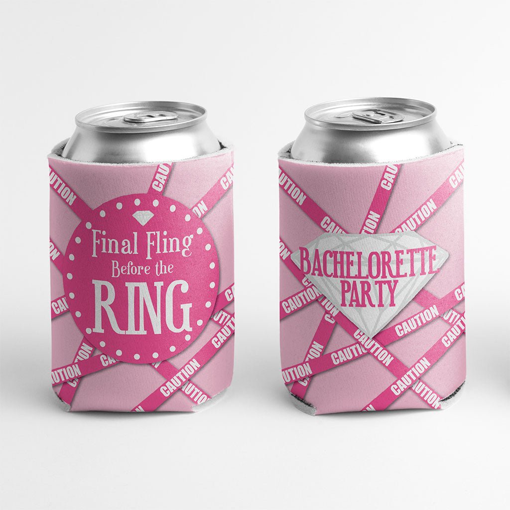 Pink Final Fling Before the Ring Bachelorette Party Can Coolers