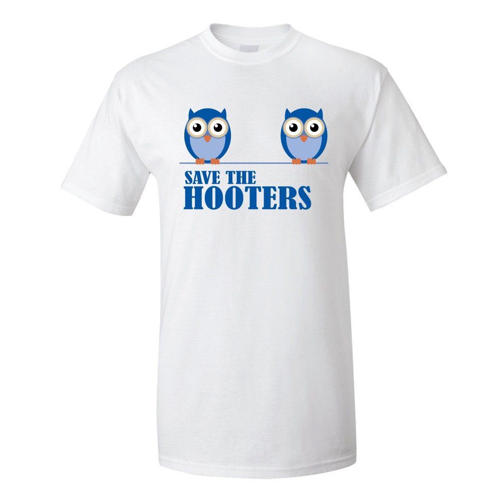 Save the Hooters Breast Cancer Awareness T-Shirt - FREE SHIPPING
