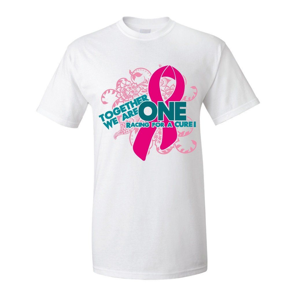 Together We Are One Breast Cancer Awareness T-Shirt - FREE SHIPPING