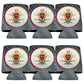 Pi Kappa Alpha Can Cooler Set of 12 - Steel Plate FREE SHIPPING