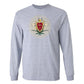 Pi Kappa Alpha Long Sleeve T-shirt Coat of Arms - FREE SHIPPING