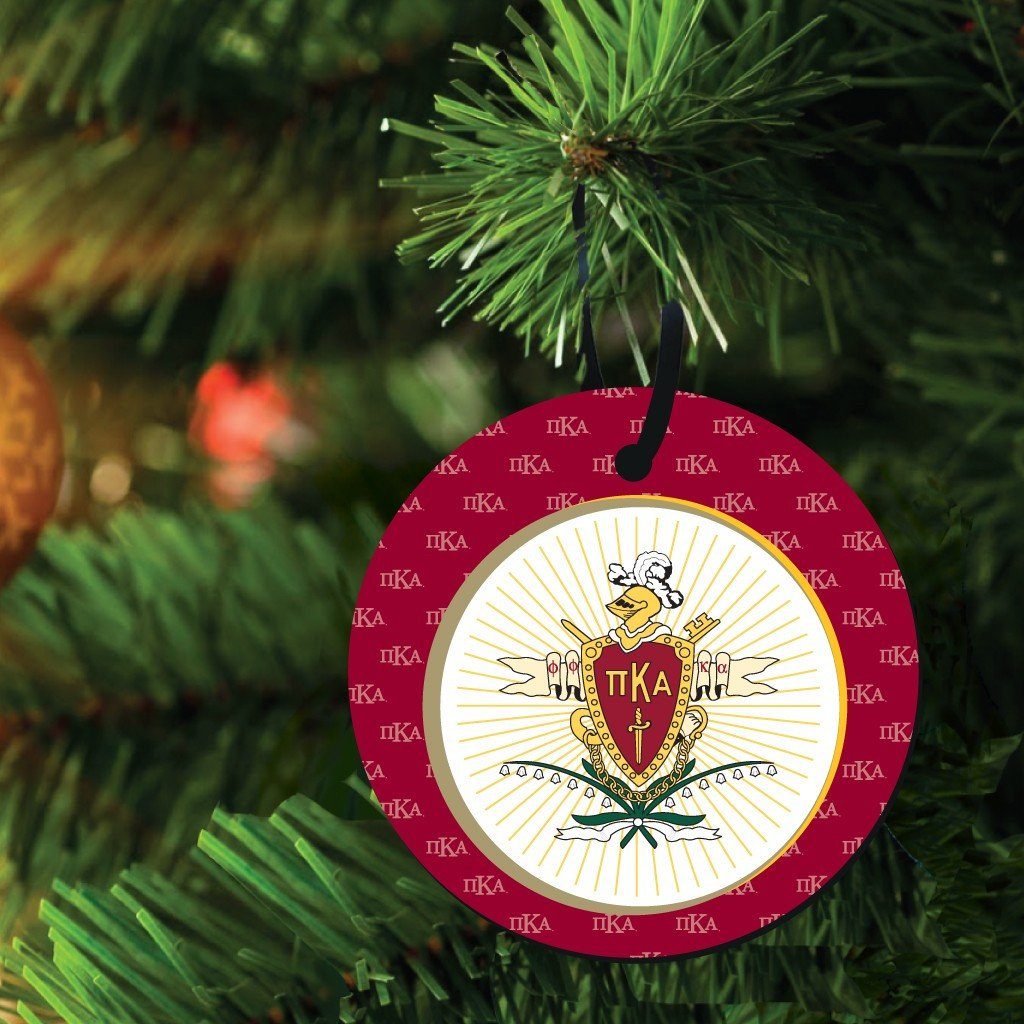 Pi Kappa Alpha Ornament - Set of 3 Shapes - FREE SHIPPING