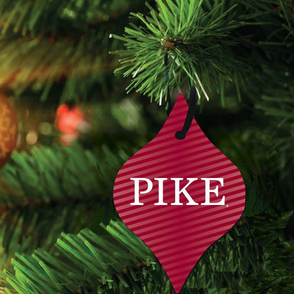 Pi Kappa Alpha Ornament - Set of 3 Shapes - FREE SHIPPING