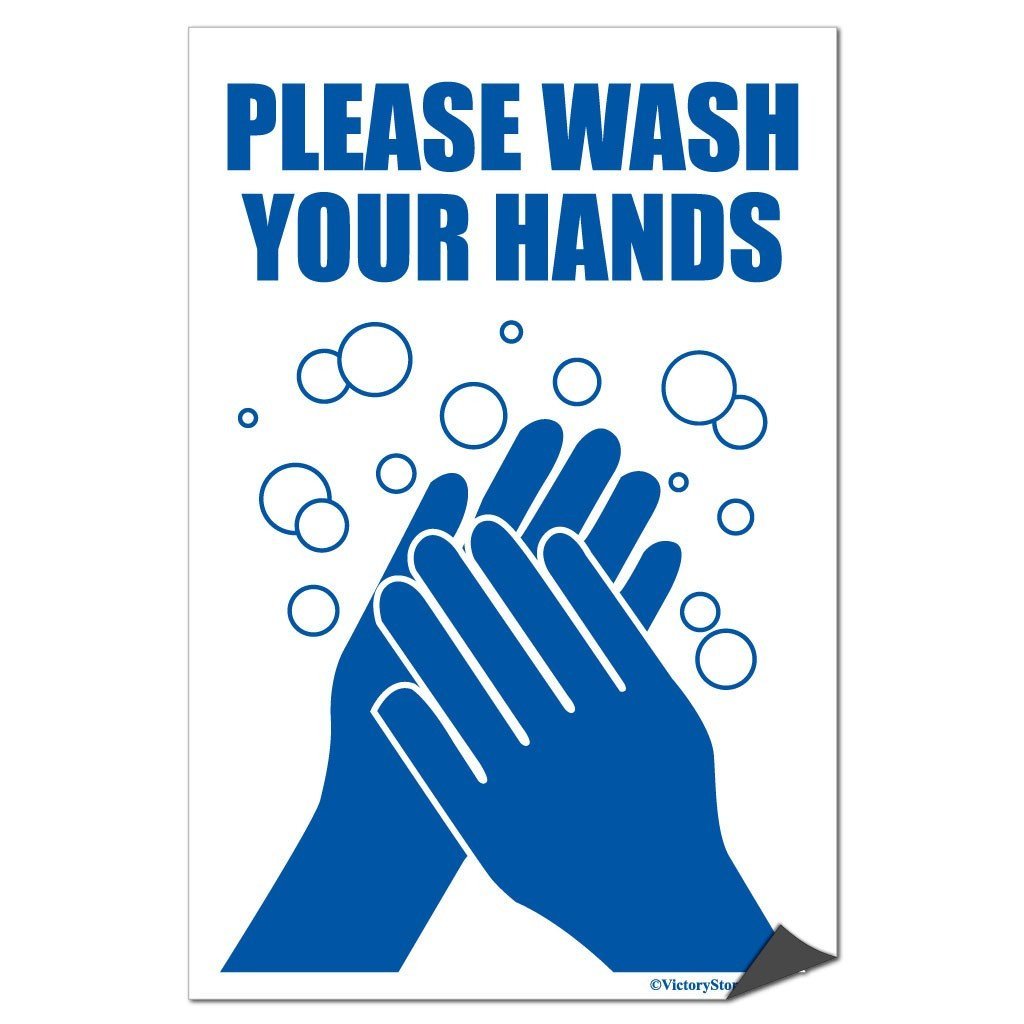 please-wash-your-hands-sign-or-sticker-victorystore-victorystore-com for Free Printable Hand Wash Signs Please Wash Your Hands Sign or Sticker | VictoryStore – VictoryStore.com for Free Printable Hand Wash Signs