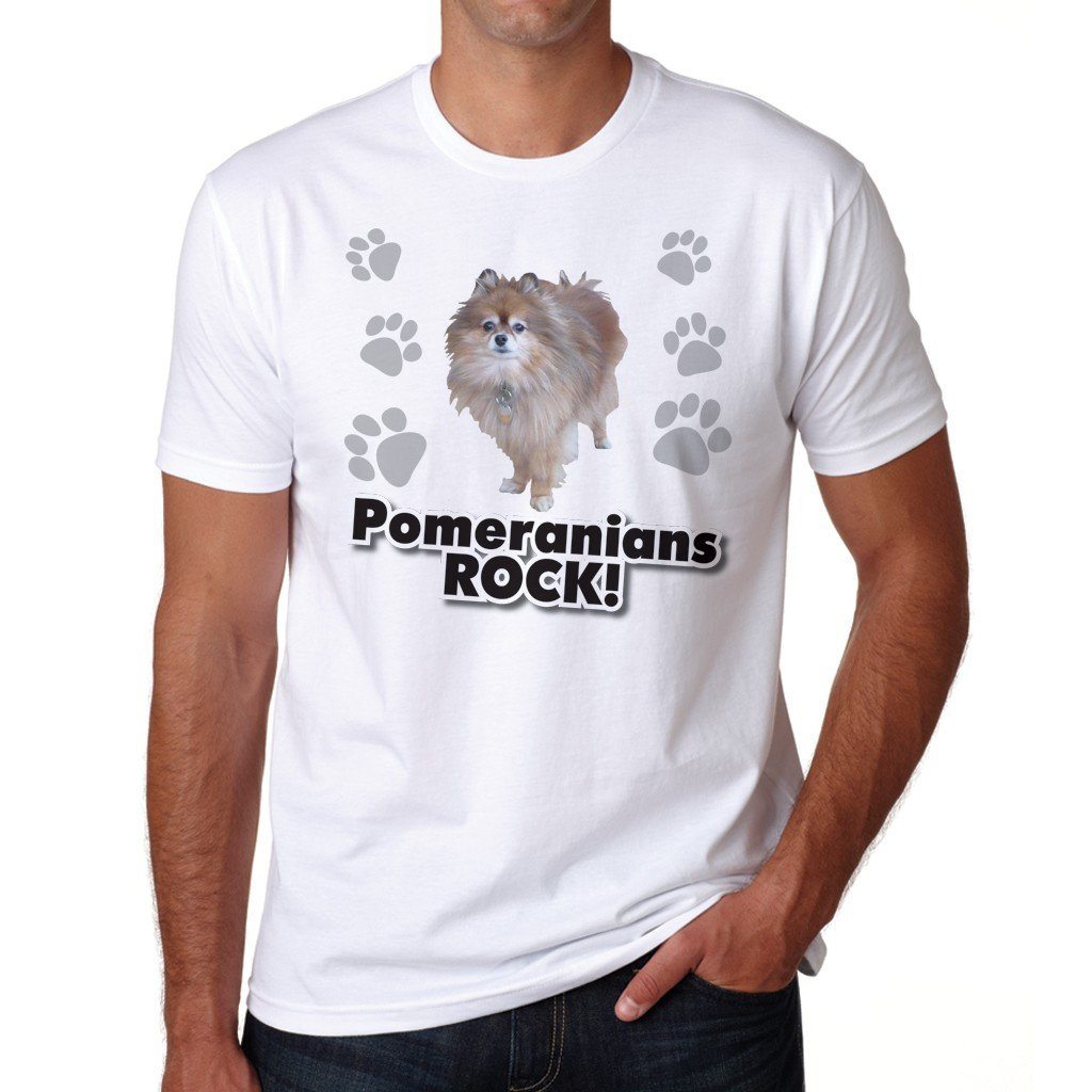 Pomeranians Rock! White T-Shirt - FREE SHIPPING