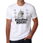 Poodles Rock! White T-Shirt - FREE SHIPPING