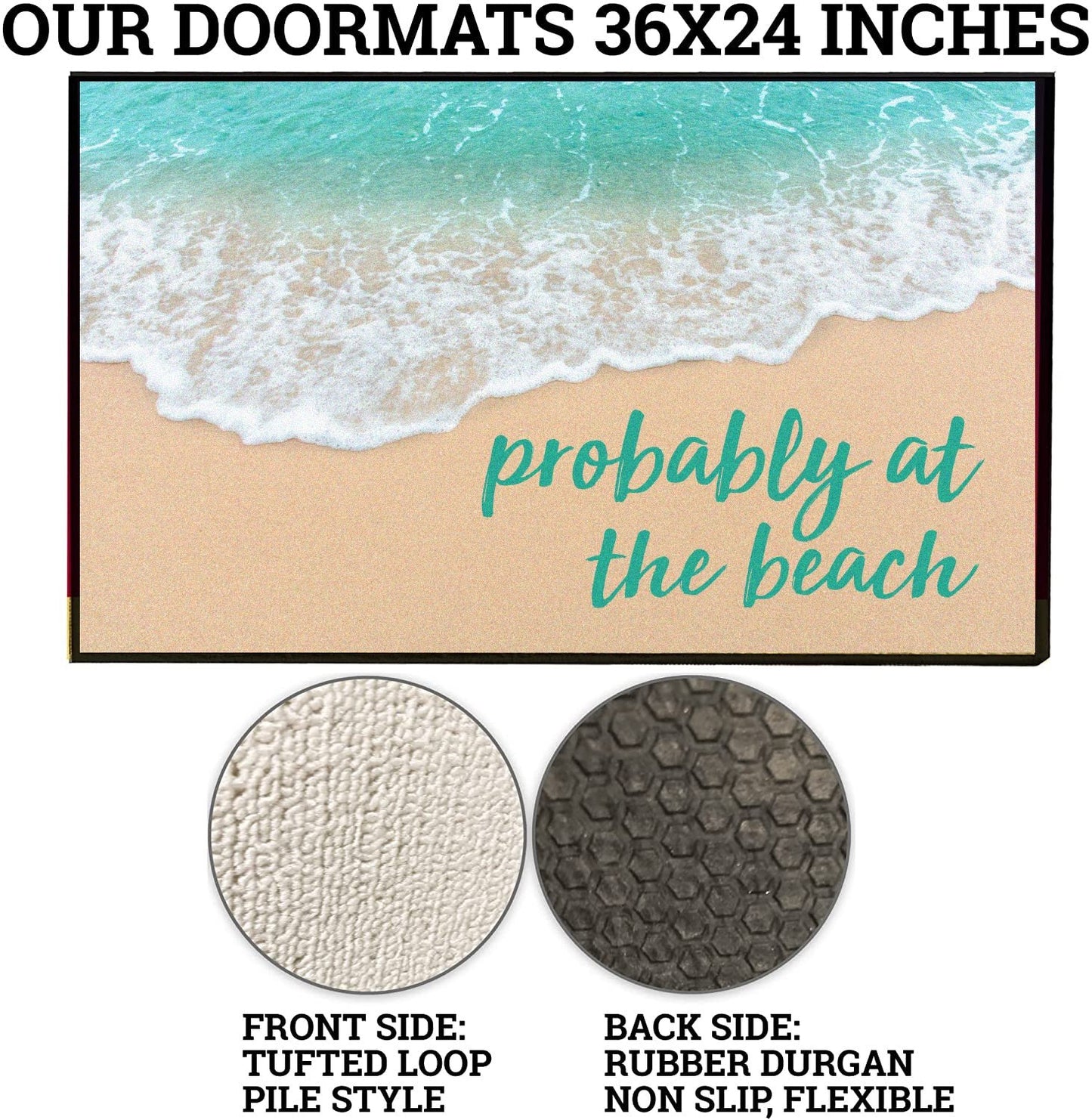 Probably at the Beach Doormat