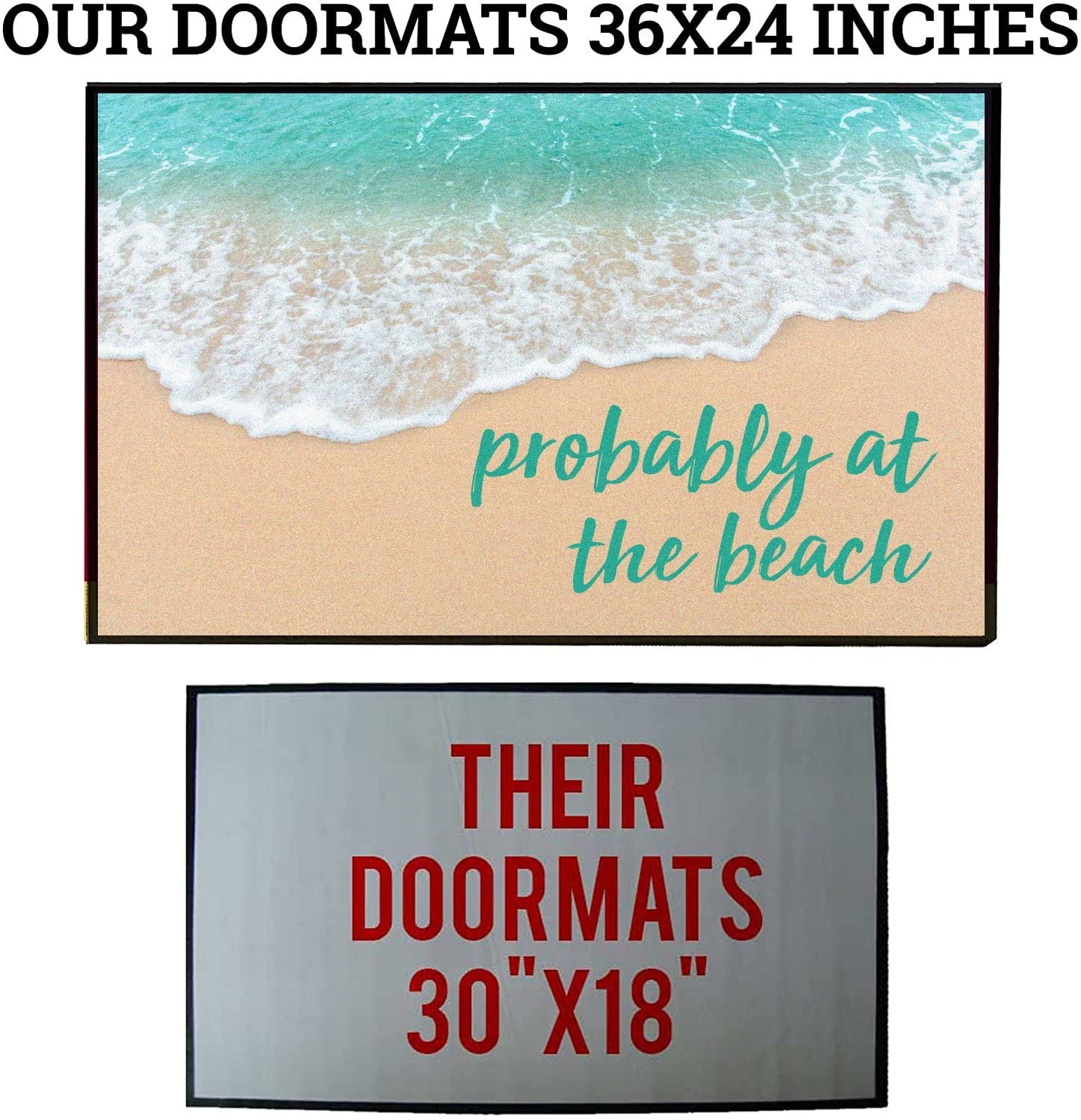 Probably at the Beach Doormat