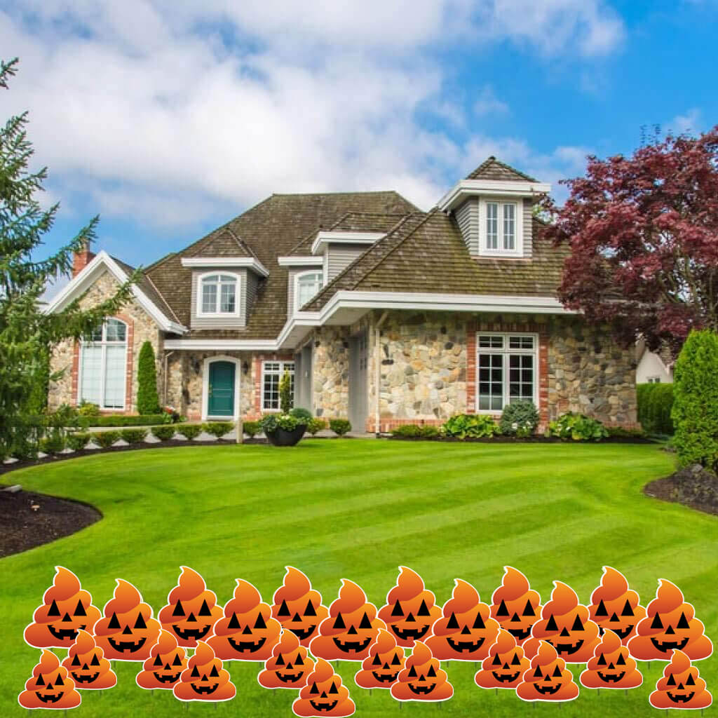 Halloween Pumpkin Poop Emojis