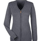 QCR Ladies' Manchester Fully-Fashioned Full-zip Sweater