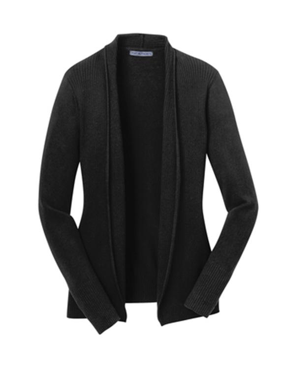 QCR Ladies' Open Front Cardigan Sweater