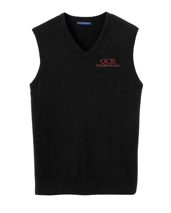 QCR Men's V-neck Sweater Vest