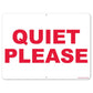 Quiet Please Sign - #4