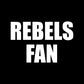Rebels Fan Black Folding Camping Chair with Carry Bag