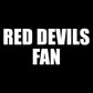 Red Devils Fan Black Folding Camping Chair