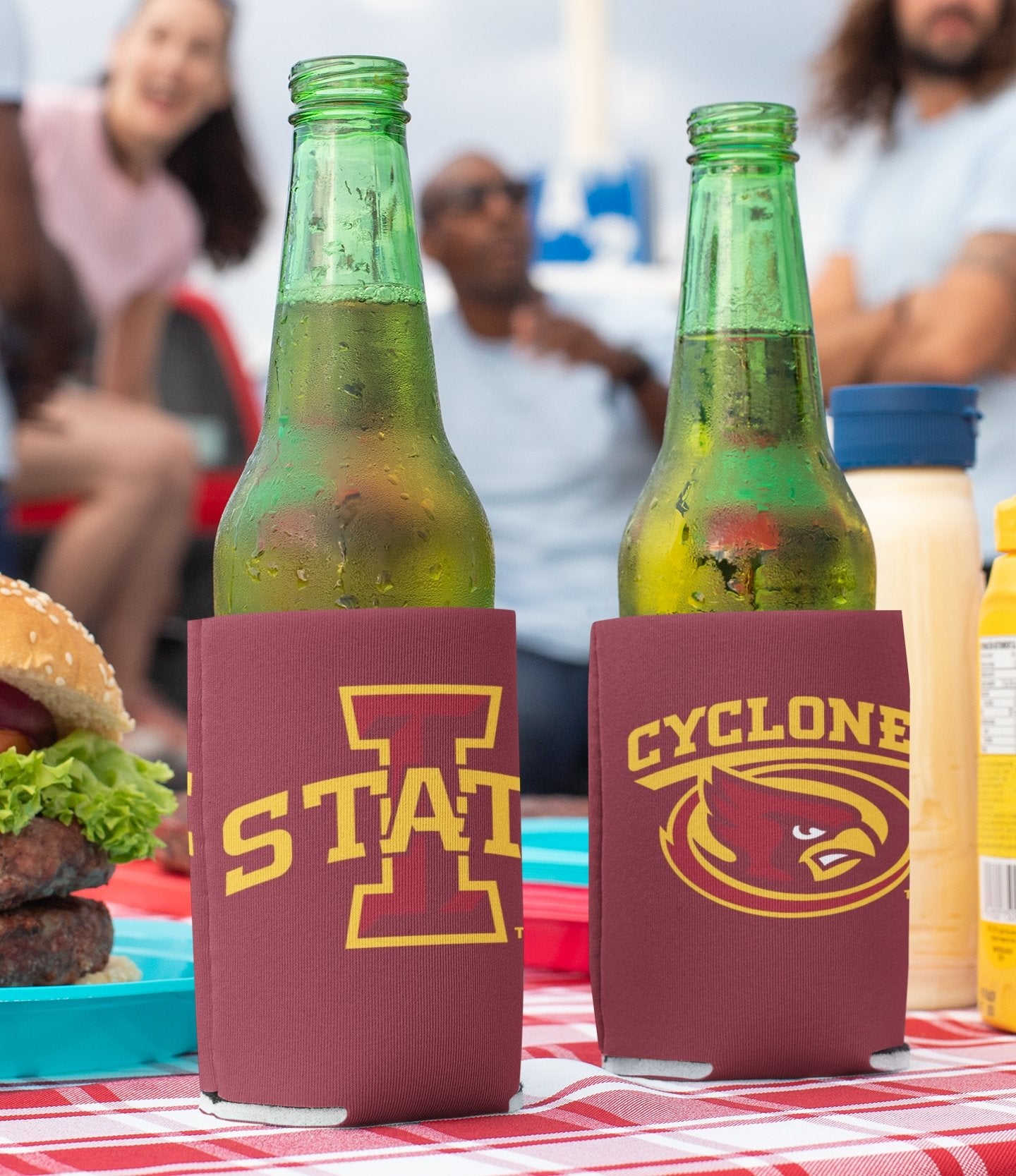 Red Iowa State Cyclones Can Cooler (20148)