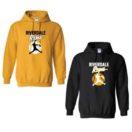 Riverdale Rams Softball Hooded Sweatshirt