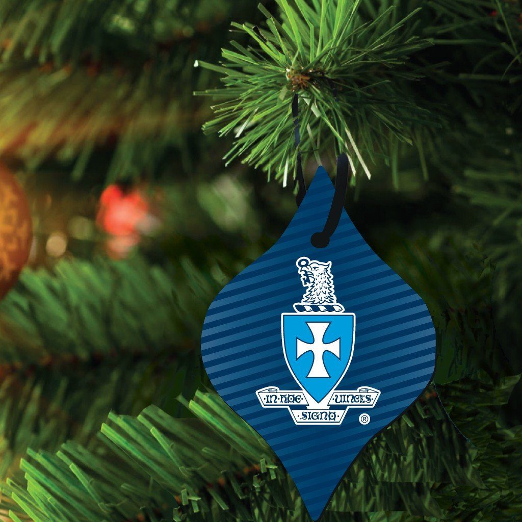 Sigma Chi Ornament - Set of 3 Tapered Shapes - FREE SHIPPING