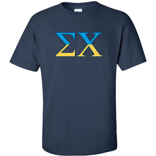 Sigma Chi Standard T-Shirt - Greek Letters - FREE SHIPPING
