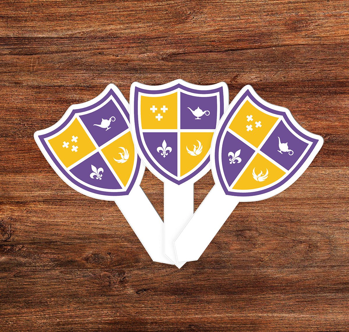 Sigma Alpha Epsilon Cupcake Toppers - Officially Licensed
