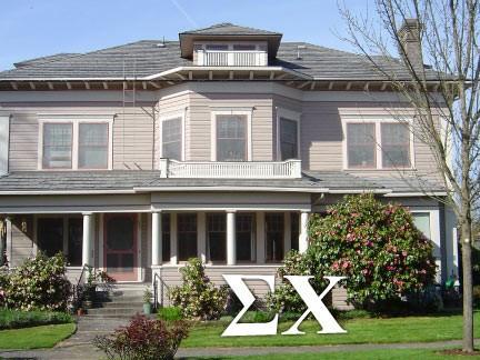 Sigma Chi - 10 Mil Corrugated Plastic Large Cutout Letters