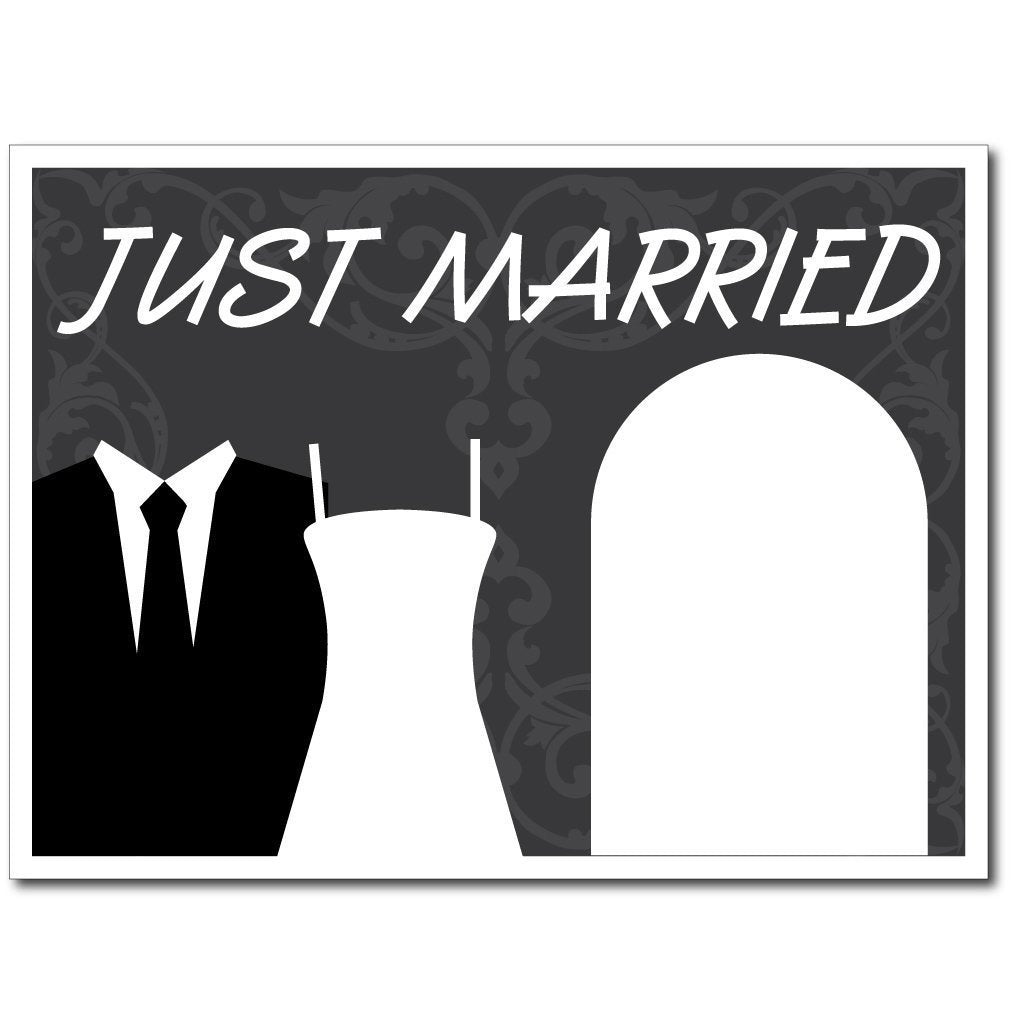 Just Married Wedding Decoration Sign VictoryStore –