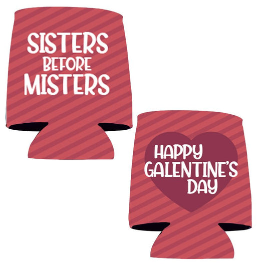 Sisters Before Misters Galentine's Day Can Cooler Set (13825)