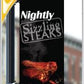 18"x36" Sizzling Steaks Nightly Pole Banner FREE SHIPPING